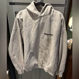 Fear of God Essentials Grey Hoodie